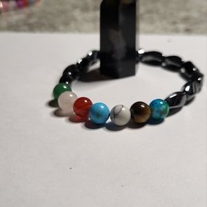 Onyx Chakra bracelet